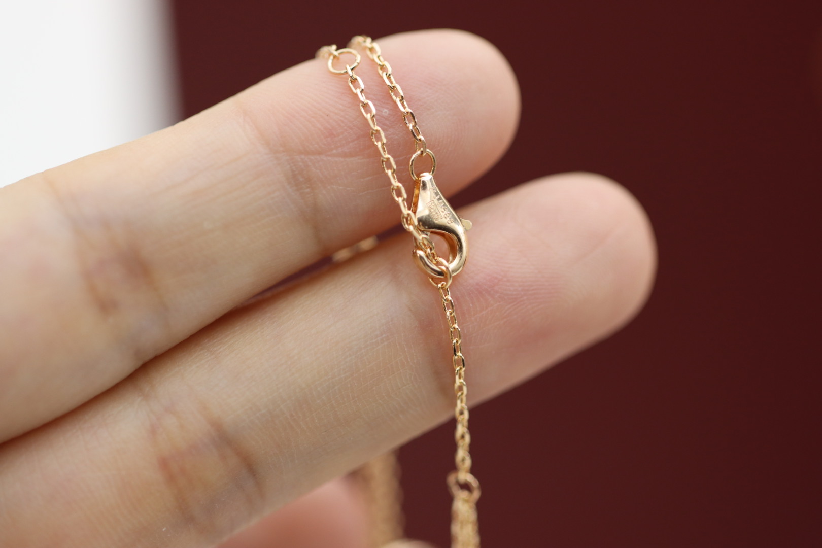Cartier Cartier 卡地亚trinity系列三色金粉钻三环手链