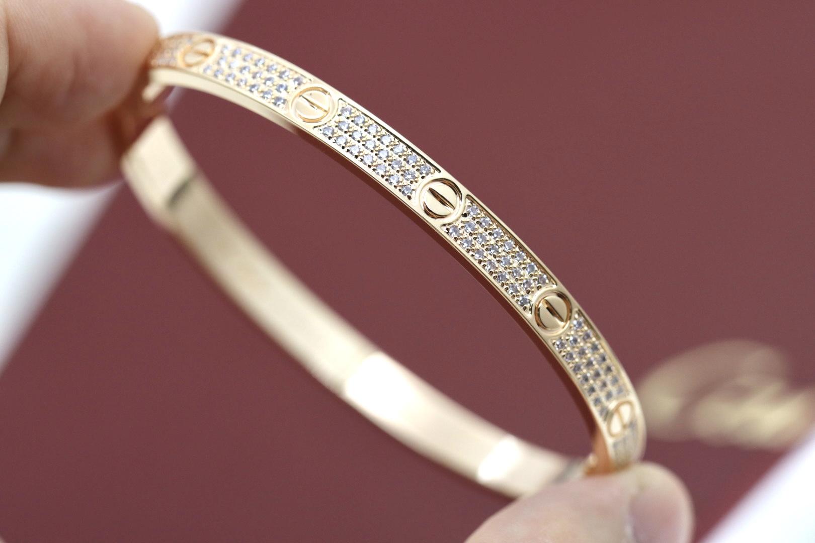 Cartier Cartier 新款中宽love满天星手镯