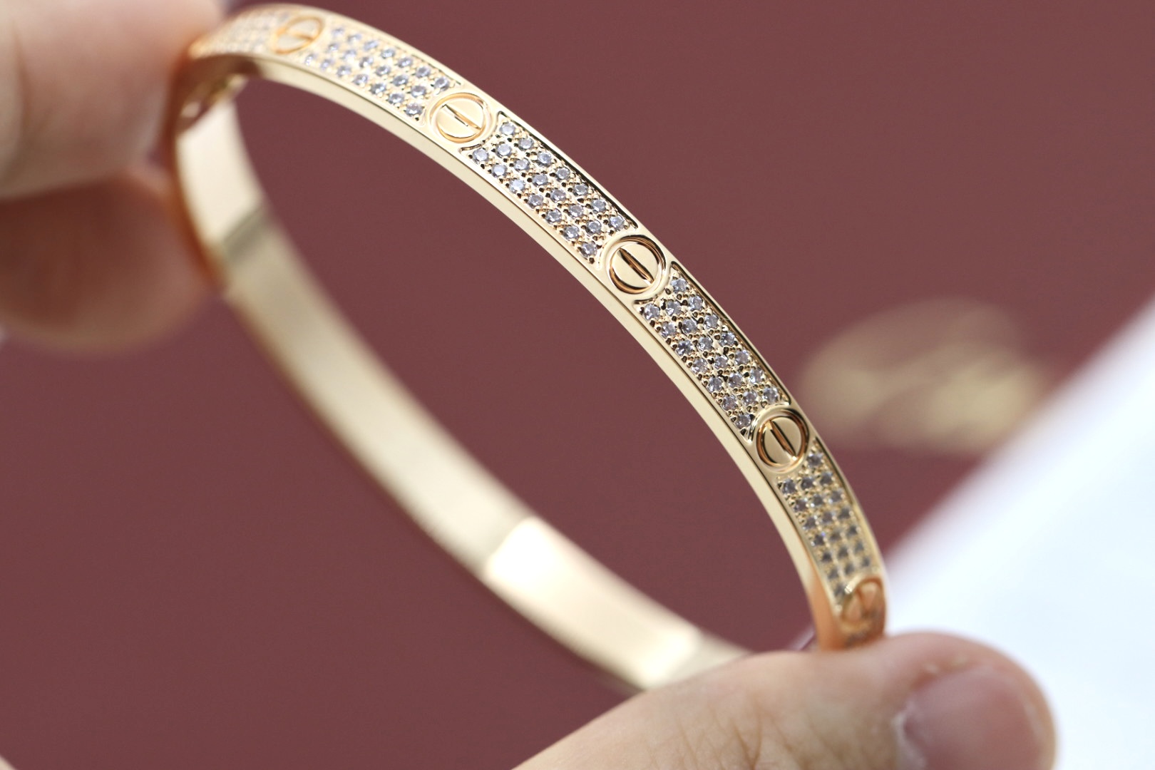 Cartier Cartier 新款中宽love满天星手镯