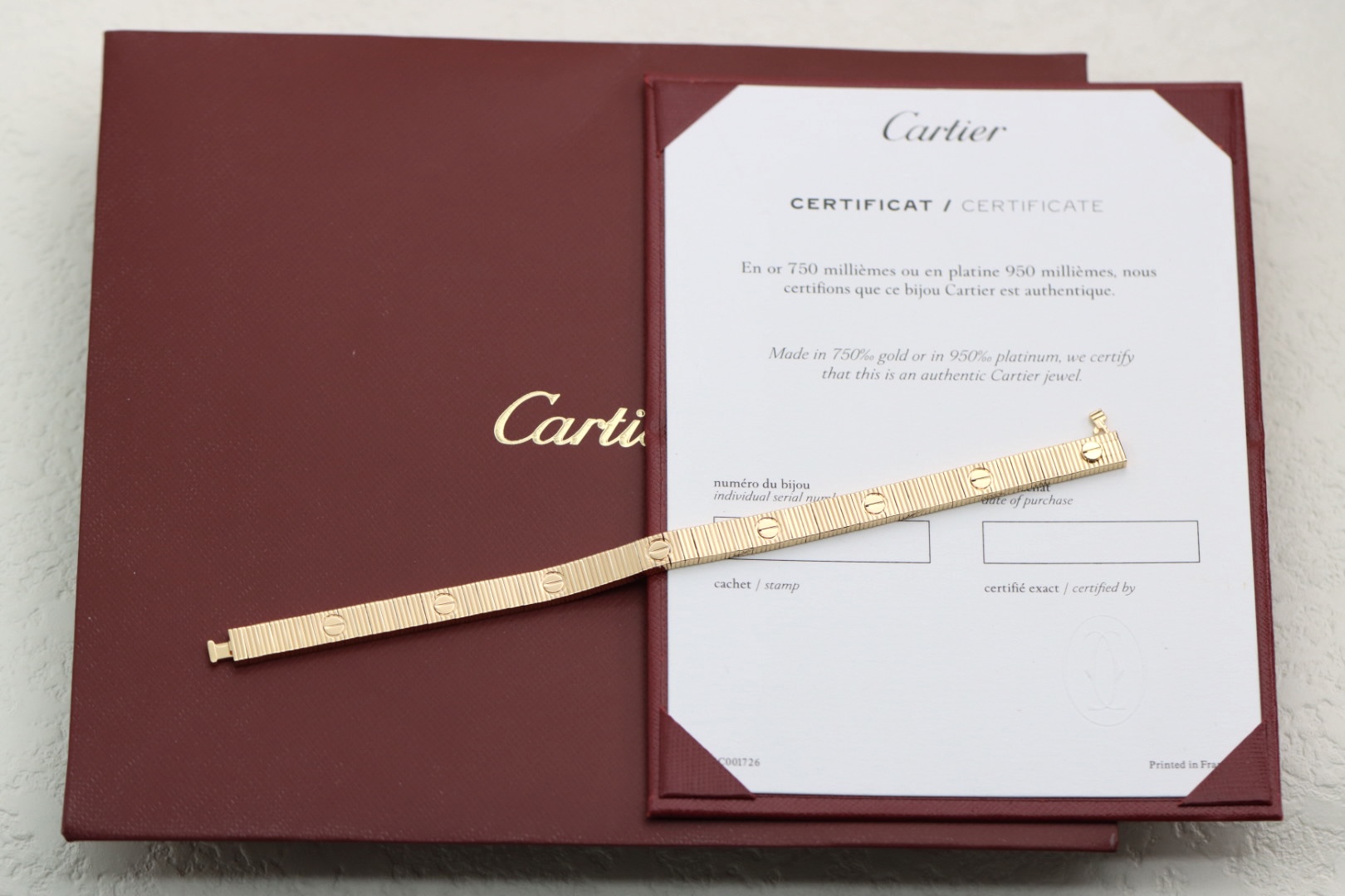 Cartier Cartier Love银色 玫瑰金 腕链式手镯