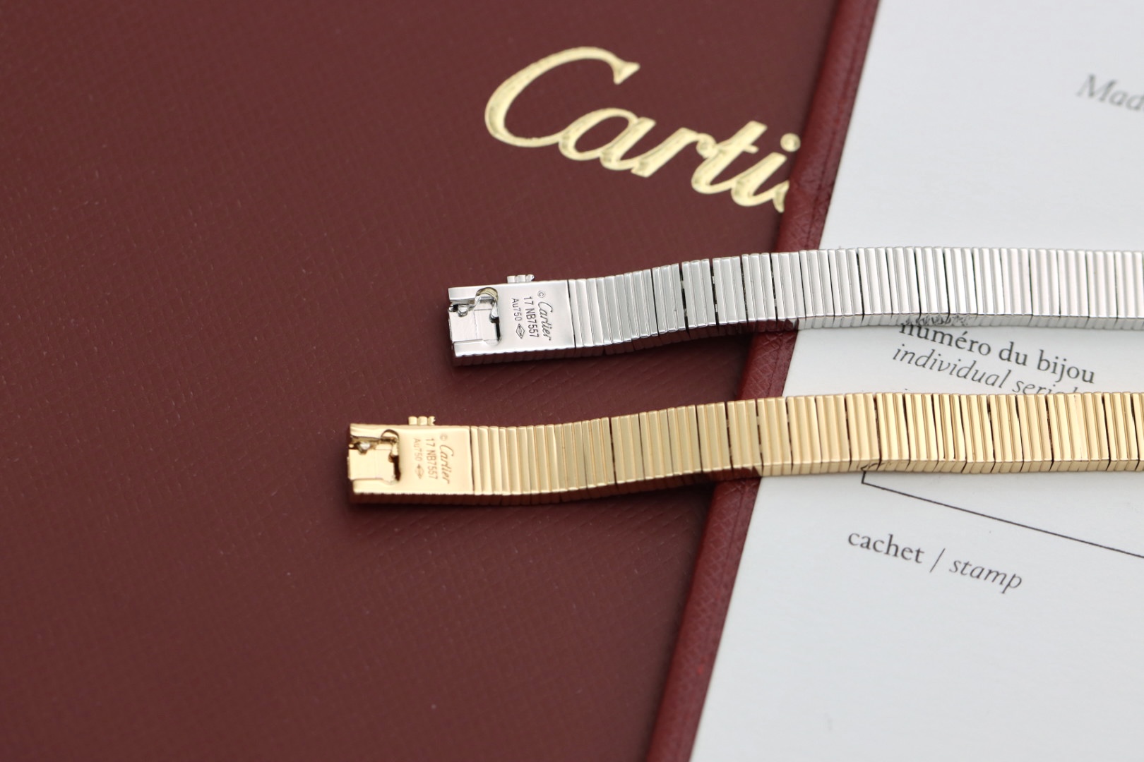 Cartier Cartier Love银色 玫瑰金 腕链式手镯