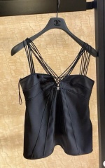 Chanel Vêtements Débardeur Noir Blanc 1 Chanel Vêtements Débardeur Noir Blanc