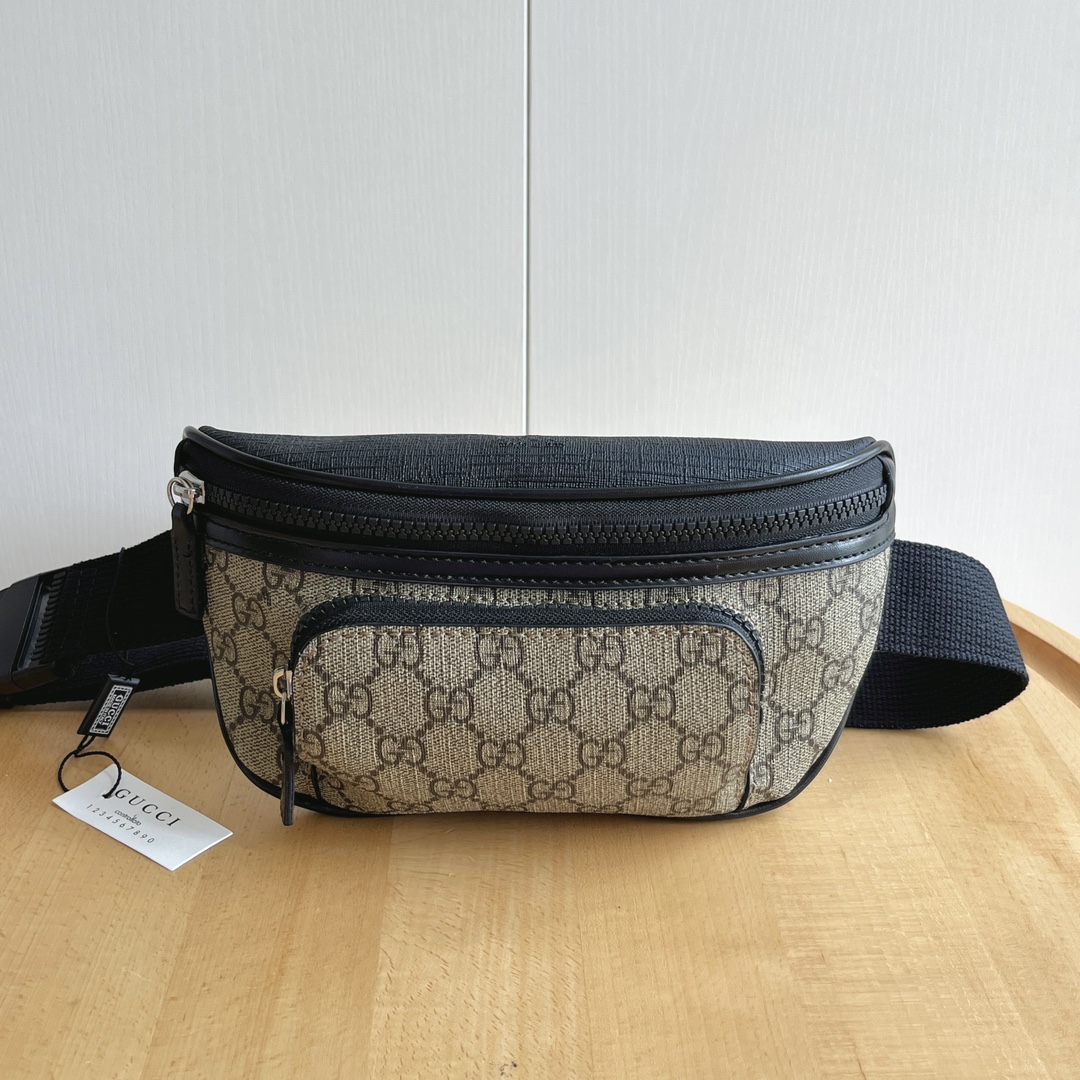 Toma real # Número de estilo: 450946 café Tamaño: 23x11.4x7.6cm Se recomienda una nueva riñonera y una bolsa para el pe…