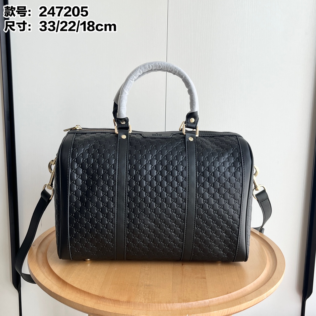 Toma real # Número de estilo: 247205 g Tamaño de presión: 33.22.18 Bolsa tipo almohada Boston clásica, portátil + bando…