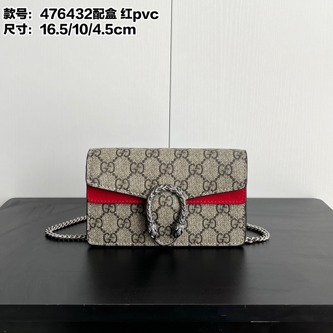 Toma real # Con caja Modelo: 476432 Rojo Tamaño: 16.5x10x4.5cm 𝙂𝙪𝙘𝙘𝙞 𝘿𝙞𝙤𝙣𝙮𝙨𝙪𝙨 𝙈𝙞𝙣𝙞 16.5 Bolso pequeño …