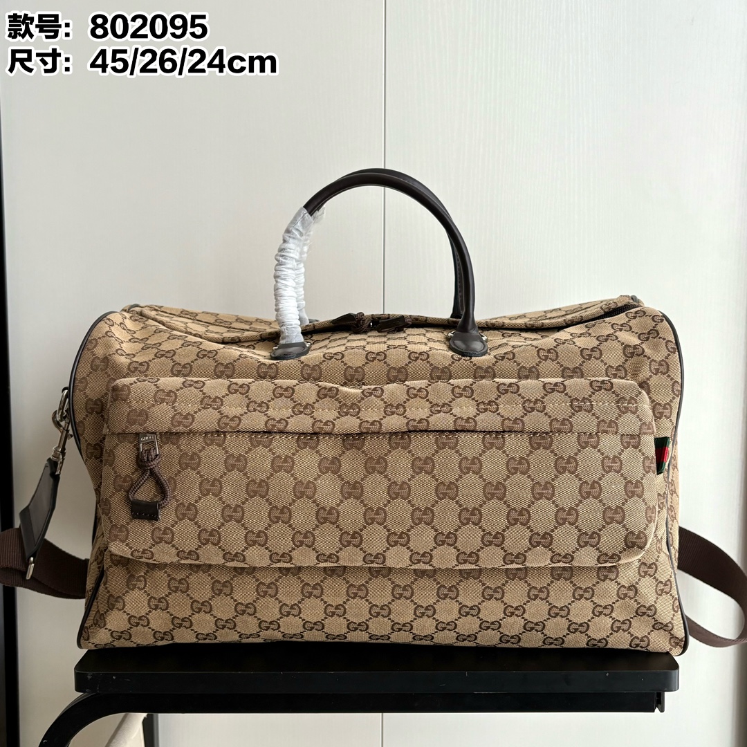 Toma real # Número de estilo: 802095 Tamaño: 45/28/24 cm Los artículos de viaje clásicos de la serie masculina de otoño…