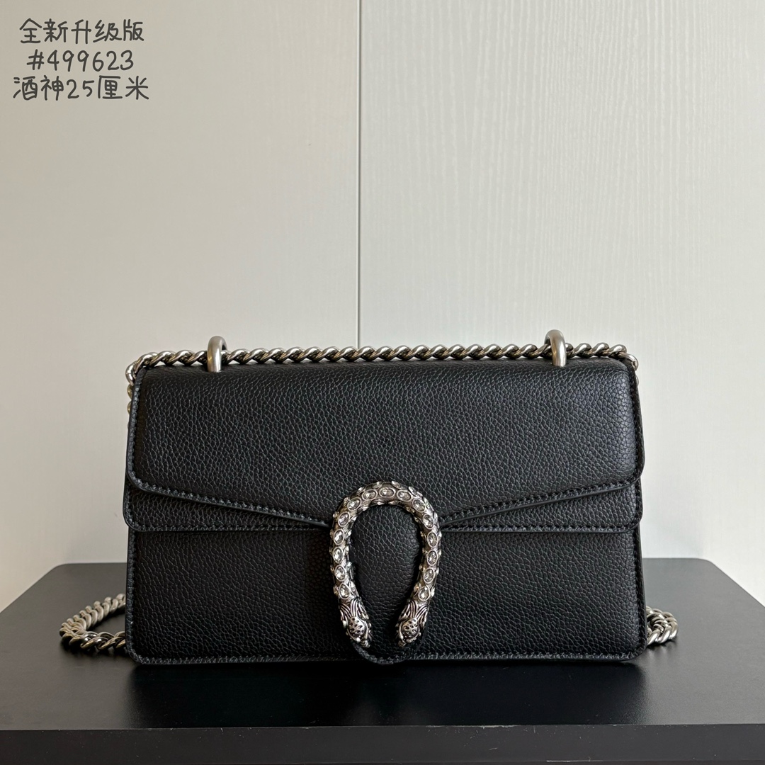 Nueva versión mejorada de tiro real # Modelo: 499623 Cuero negro Tamaño: 25x14x8cm 𝙂𝙪𝙘𝙘𝙞 𝘿𝙞𝙤𝙣𝙮𝙨𝙪𝙨Diamond B…