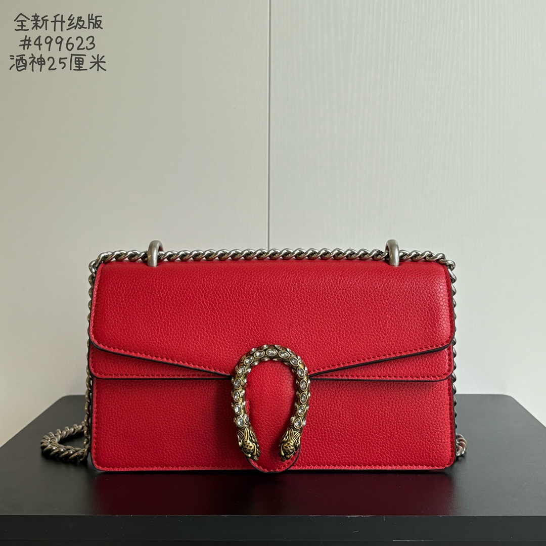 Nueva versión mejorada de tiro real # Modelo: 499623 Cuero rojo Tamaño: 25x14x8cm 𝙂𝙪𝙘𝙘𝙞 𝘿𝙞𝙤𝙣𝙮𝙨𝙪𝙨Diamond Bu…