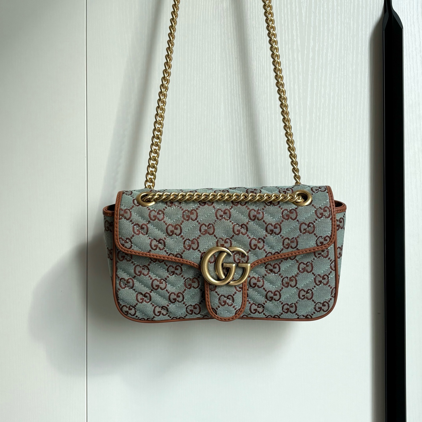 升级版实拍#

款号：
尺寸：26-7-15cm

GG marmont 中号
惯性不变的经典款 五金内