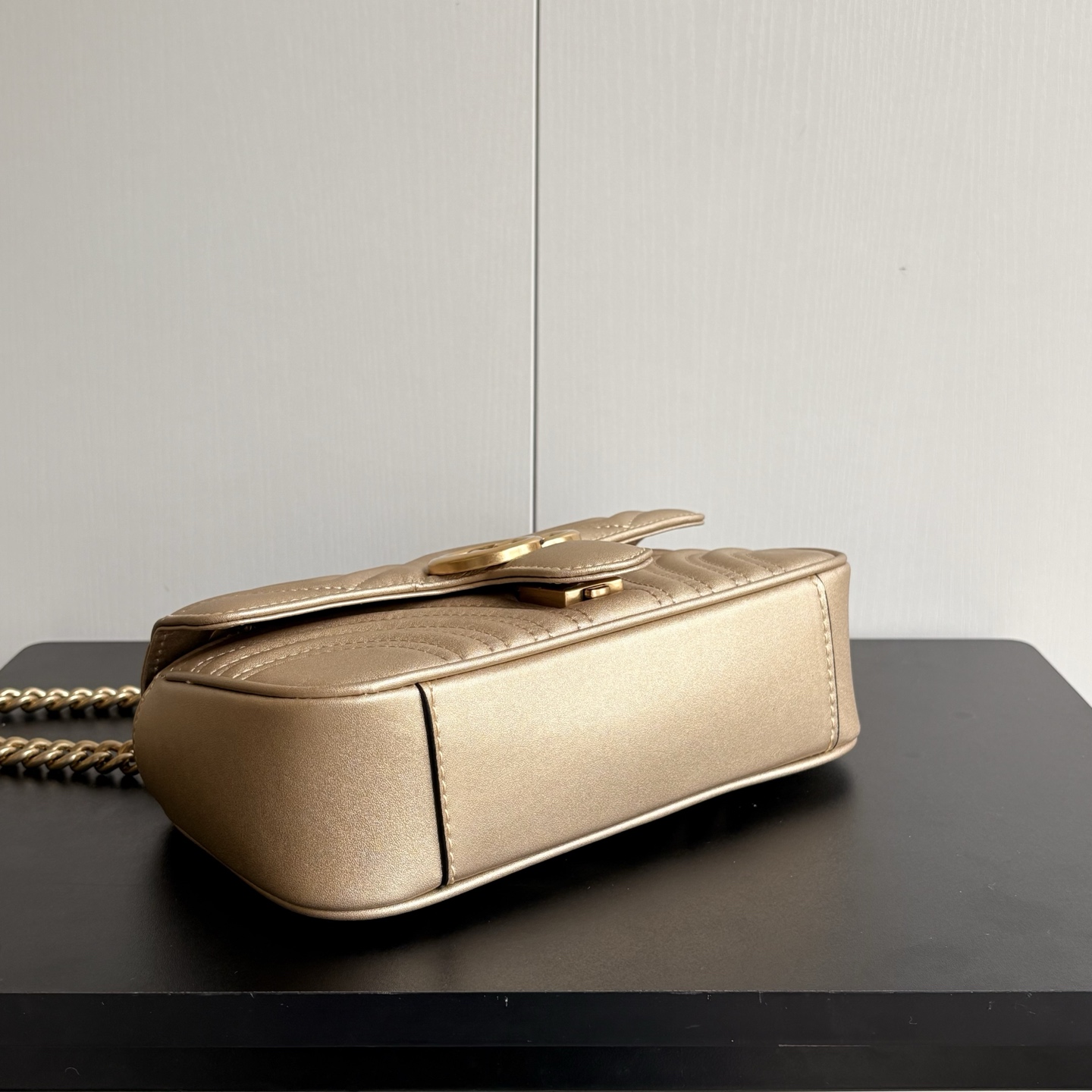 升级版实拍#

款号：
尺寸：22-6-13cm

GG marmont  小号
小号较小可爱 空间容量