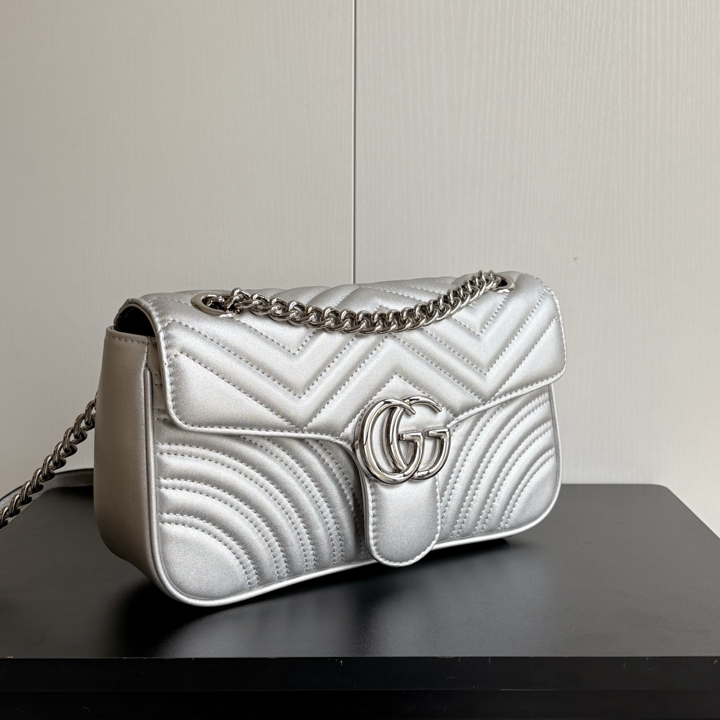 升级版实拍#

款号：
尺寸：26-7-15cm

GG marmont 中号
惯性不变的经典款 五金内