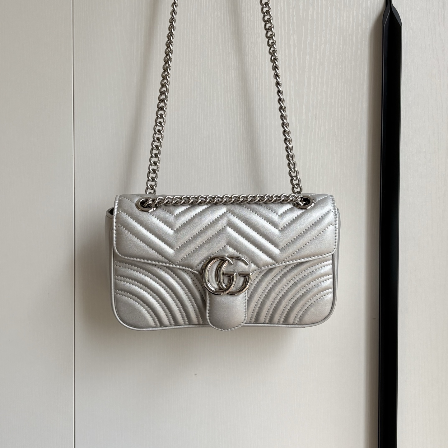 升级版实拍#

款号：
尺寸：26-7-15cm

GG marmont 中号
惯性不变的经典款 五金内