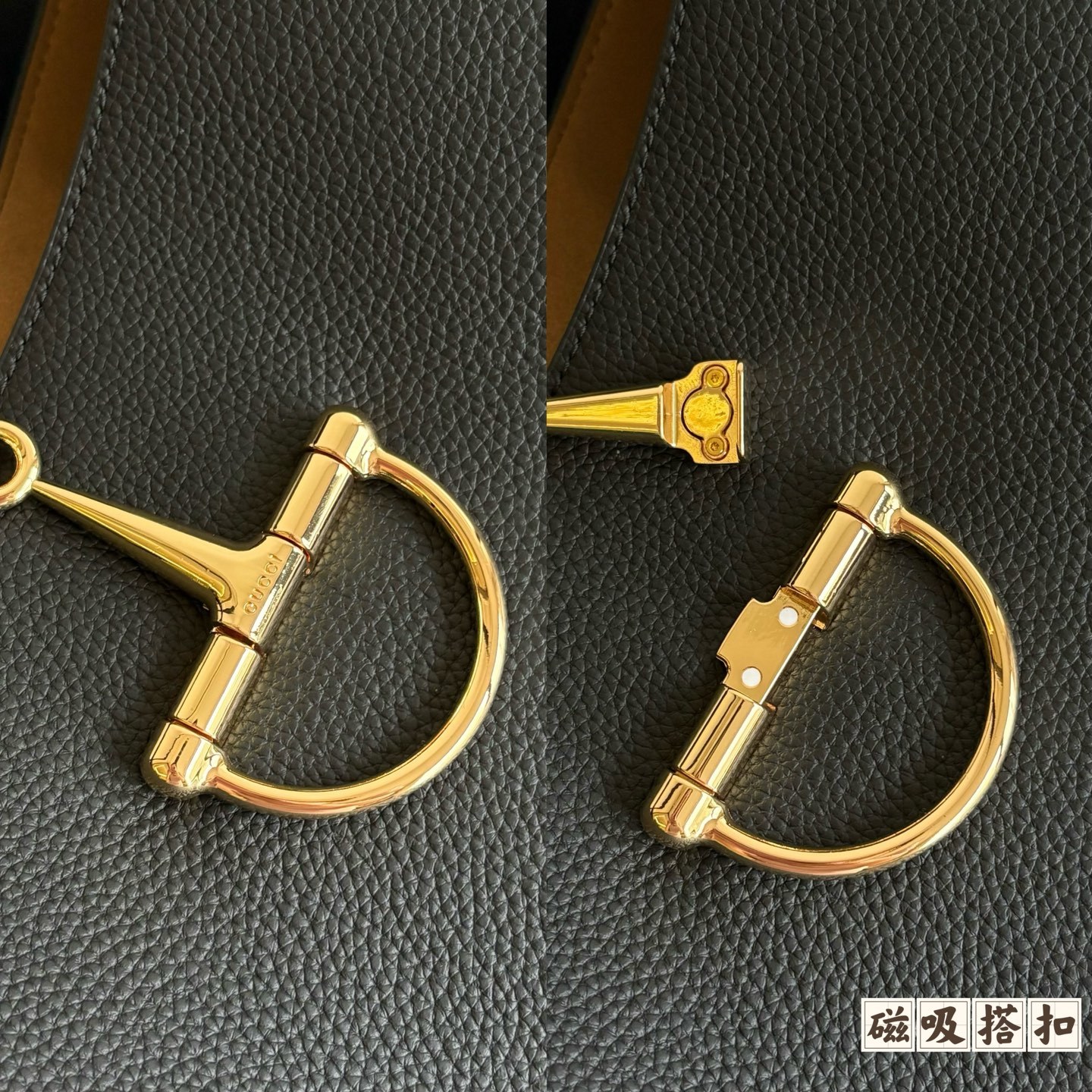 升级版实拍#款号:黑色尺寸:46/26/26cm全新GG Emblem系列焕新诠释品牌的隽永优雅风范和精