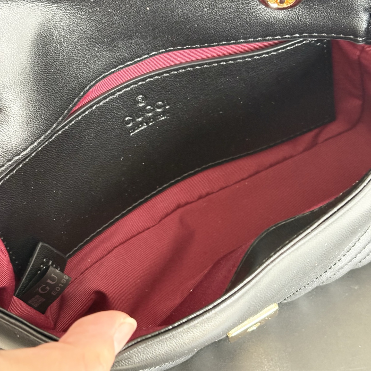 升级版实拍#💰190

款号：837280
尺寸：22/12.5/6cm

Marmont2.0系列 火爆！
