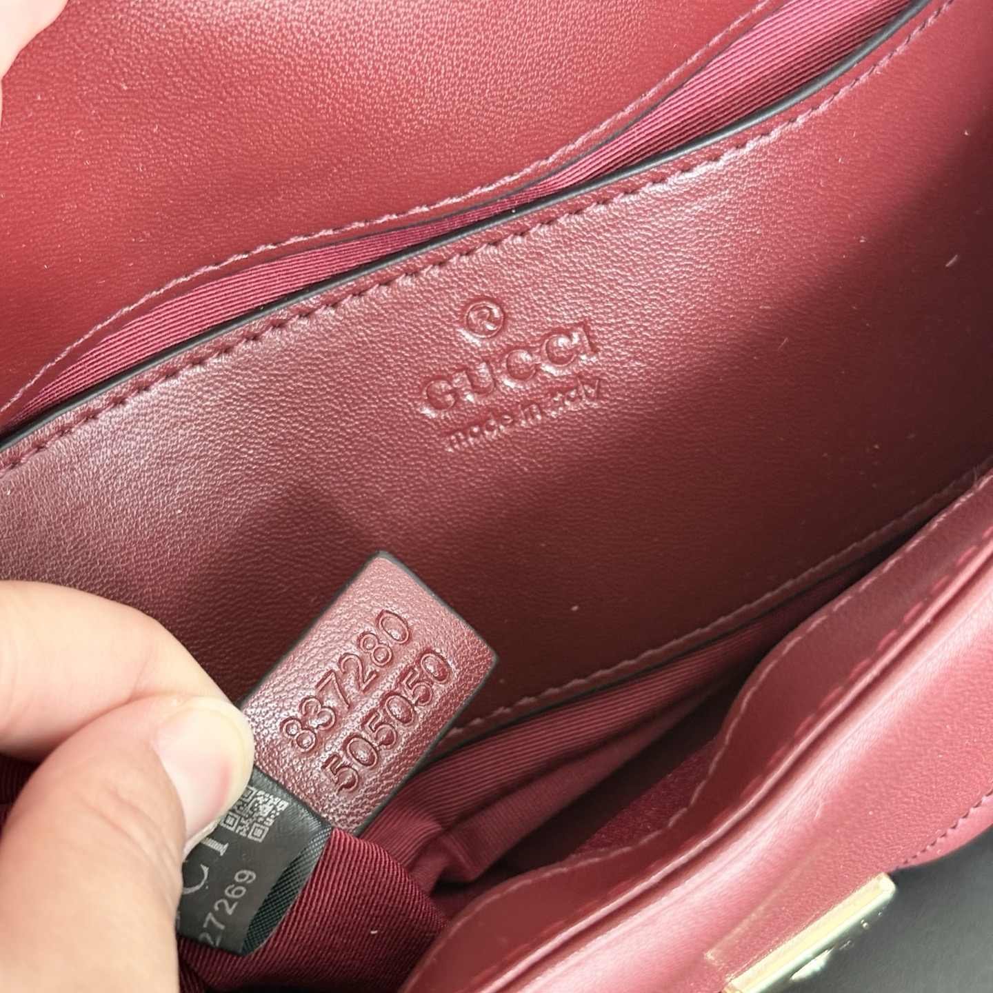 升级版实拍#💰190

款号：837280
尺寸：22/12.5/6cm

Marmont2.0系列 火爆！
