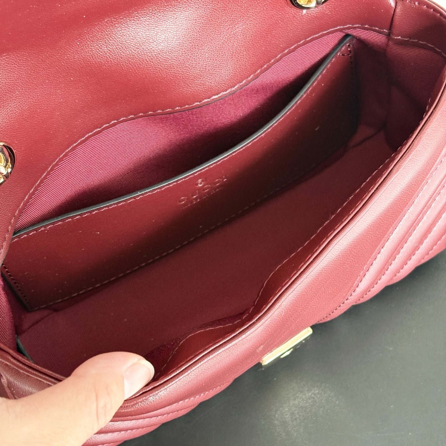 升级版实拍#💰190

款号：837280
尺寸：22/12.5/6cm

Marmont2.0系列 火爆！
