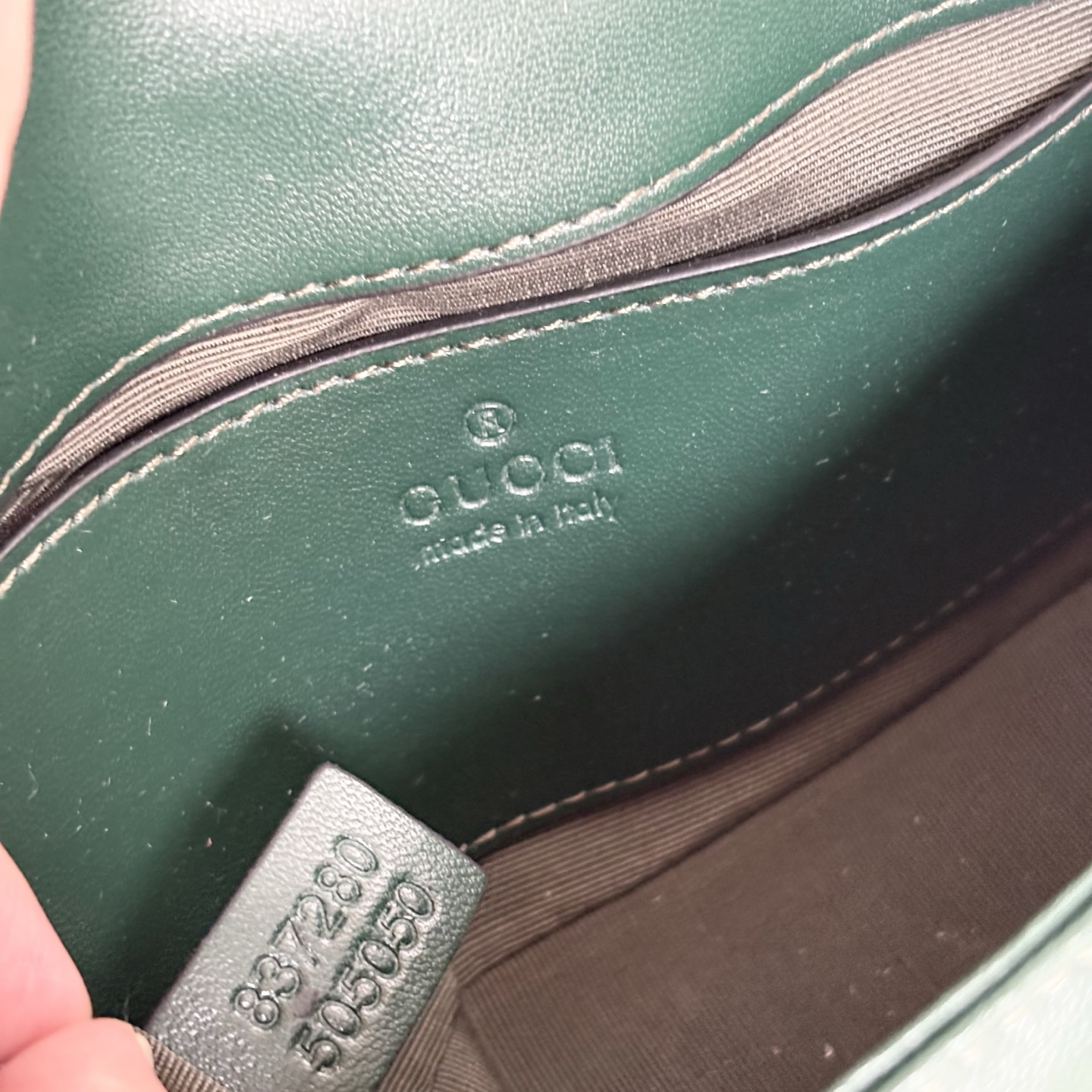 升级版实拍#💰190

款号：837280
尺寸：22/12.5/6cm

Marmont2.0系列 火爆！
