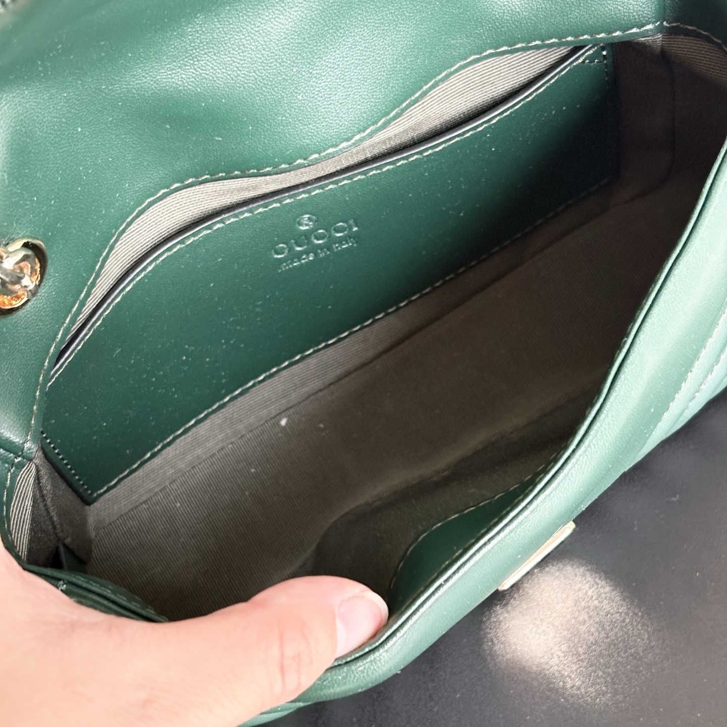 升级版实拍#💰190

款号：837280
尺寸：22/12.5/6cm

Marmont2.0系列 火爆！
