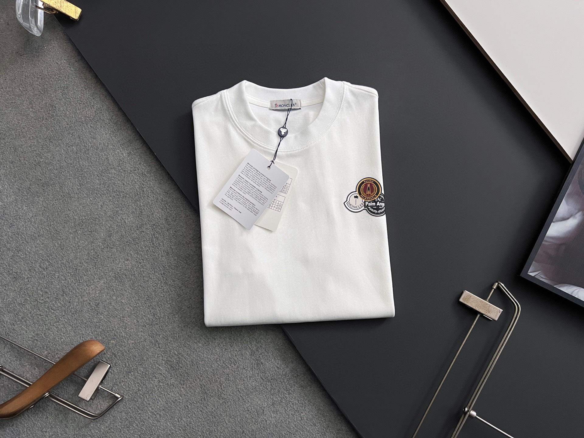 Moncler Men's Cotton Short Sleeve T-Shirt, Casual Basic Wardrobe Essential 6 i1749397214341 2172 0 4