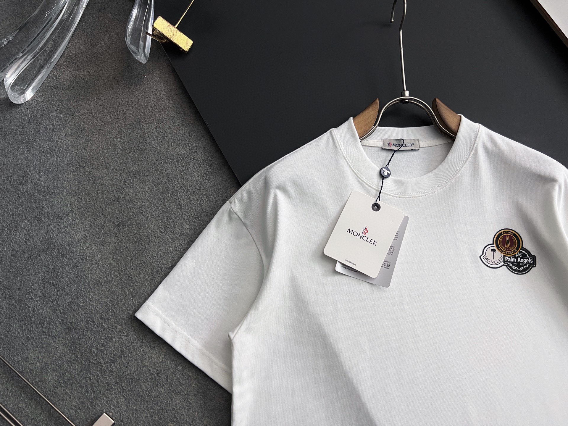 Moncler Men's Cotton Short Sleeve T-Shirt, Casual Basic Wardrobe Essential 3 i1749397214373 8508 0 1