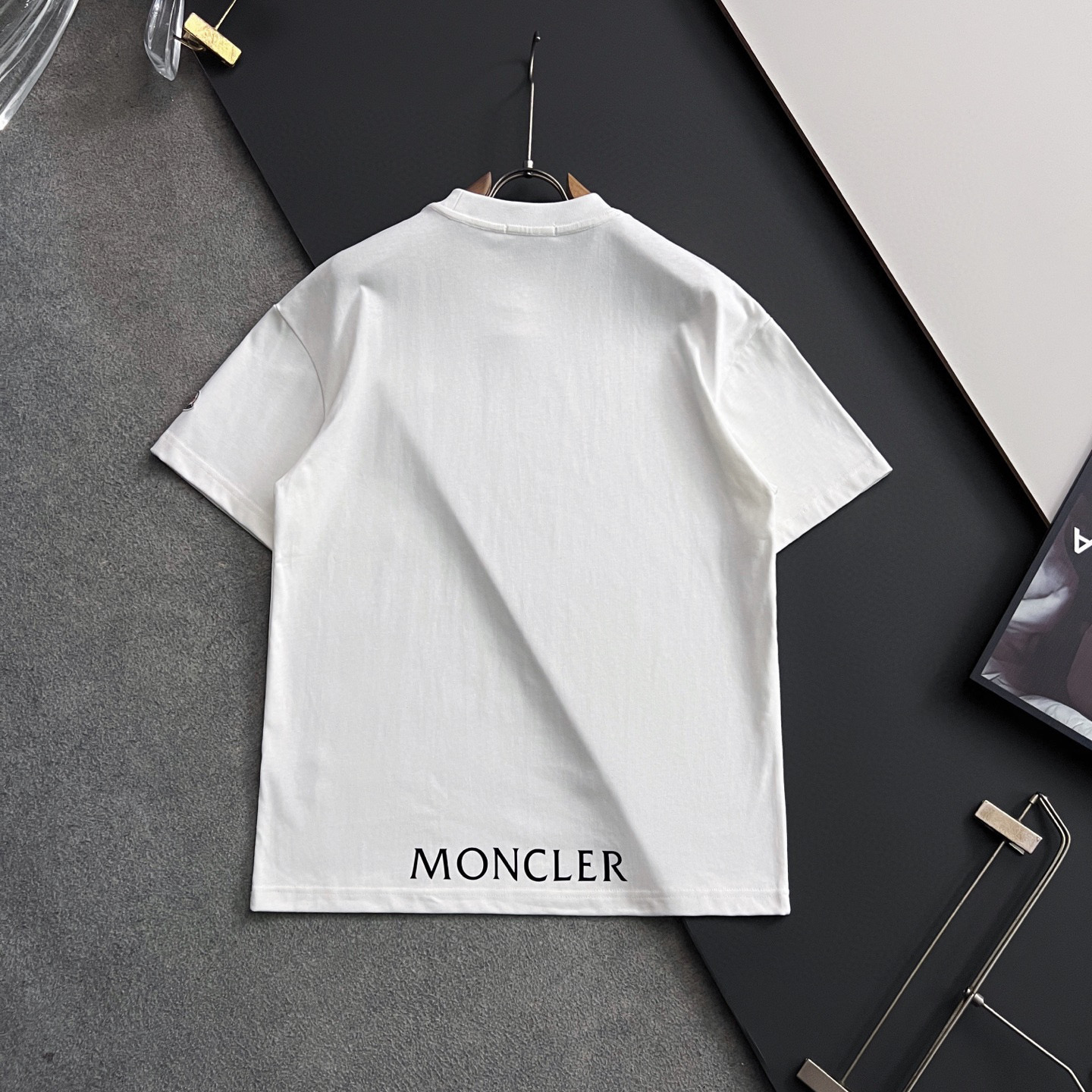 Moncler Men's Cotton Short Sleeve T-Shirt, Casual Basic Wardrobe Essential 10 i1749397215162 4864 0 8