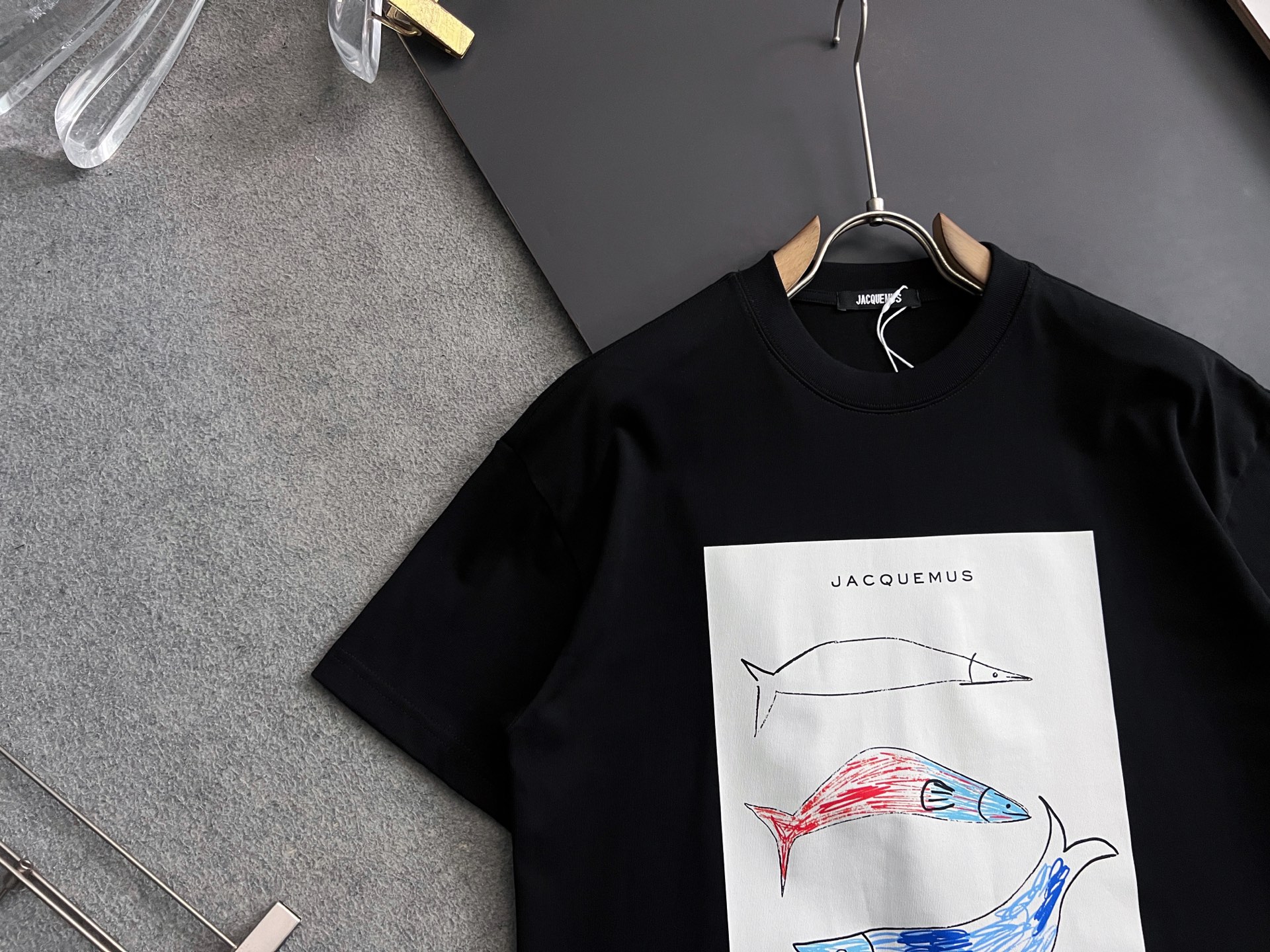 Jacquemus 2025Ss Cotton Short Sleeve T-Shirt,Casual Versatile Style 3 i1749397769295 5857 0 1