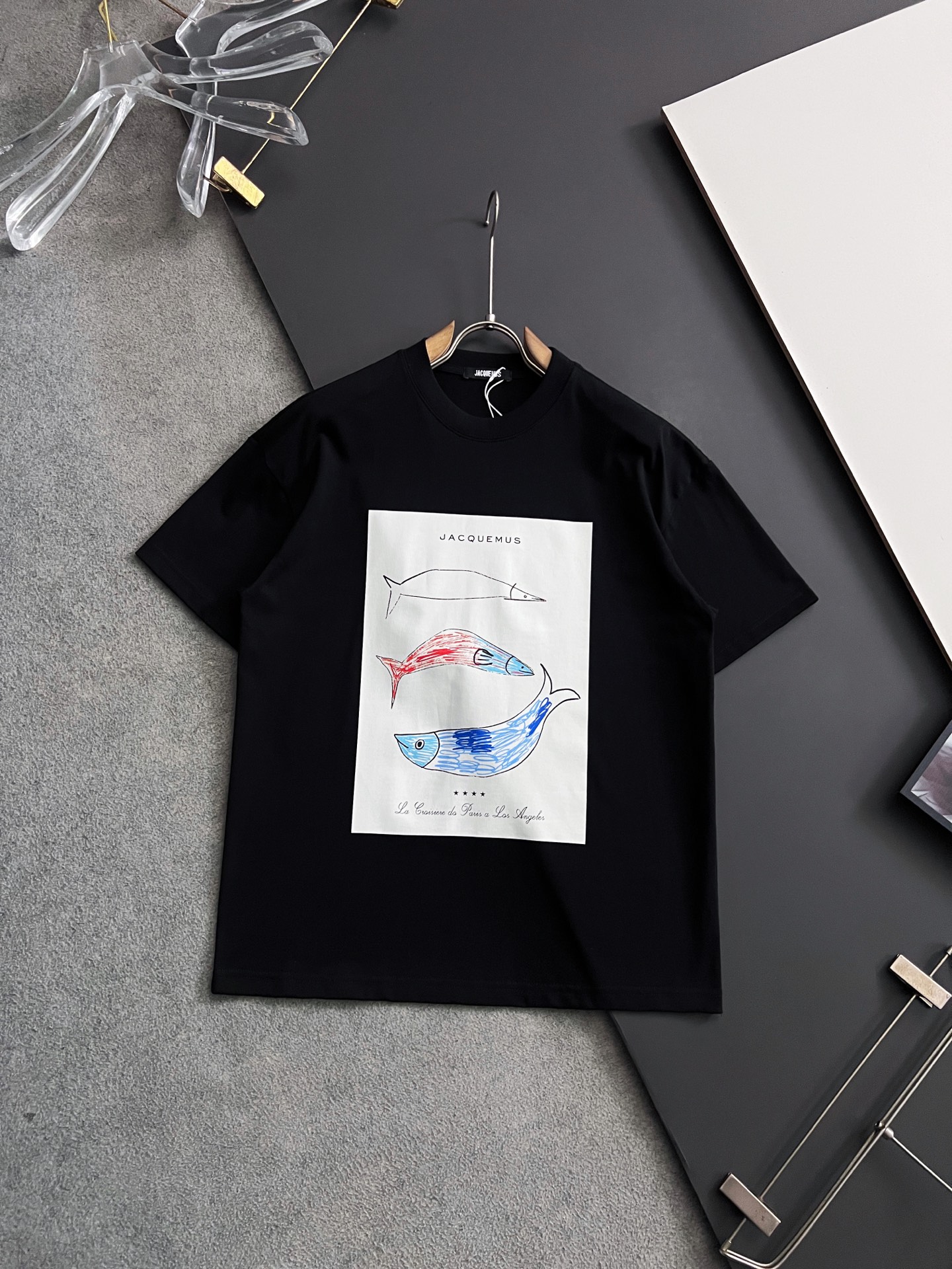 Jacquemus 2025Ss Cotton Short Sleeve T-Shirt,Casual Versatile Style 2 i1749397771458 4916 0 0