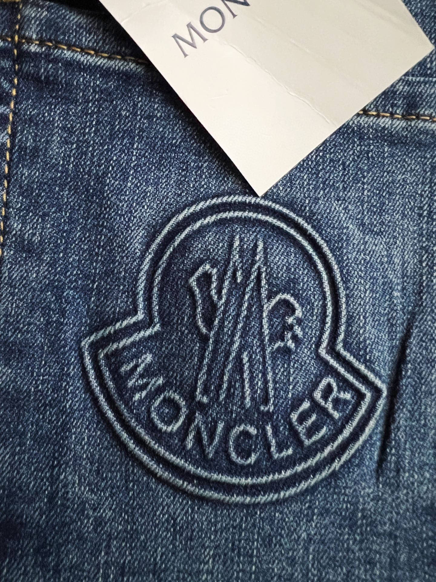 “Premium Mon* Water-Washed Jeans: Comfortable, Elastic, Unique Design, High Quality, Various Sizes” - 图片 9