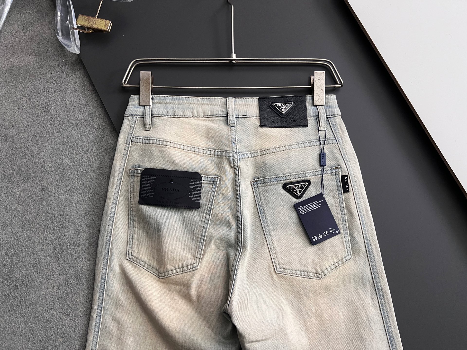 Innovative Regenerative Agriculture Jeans: Quality Cotton, Original Design, Care Instructions, Light Dream Color - 图片 7