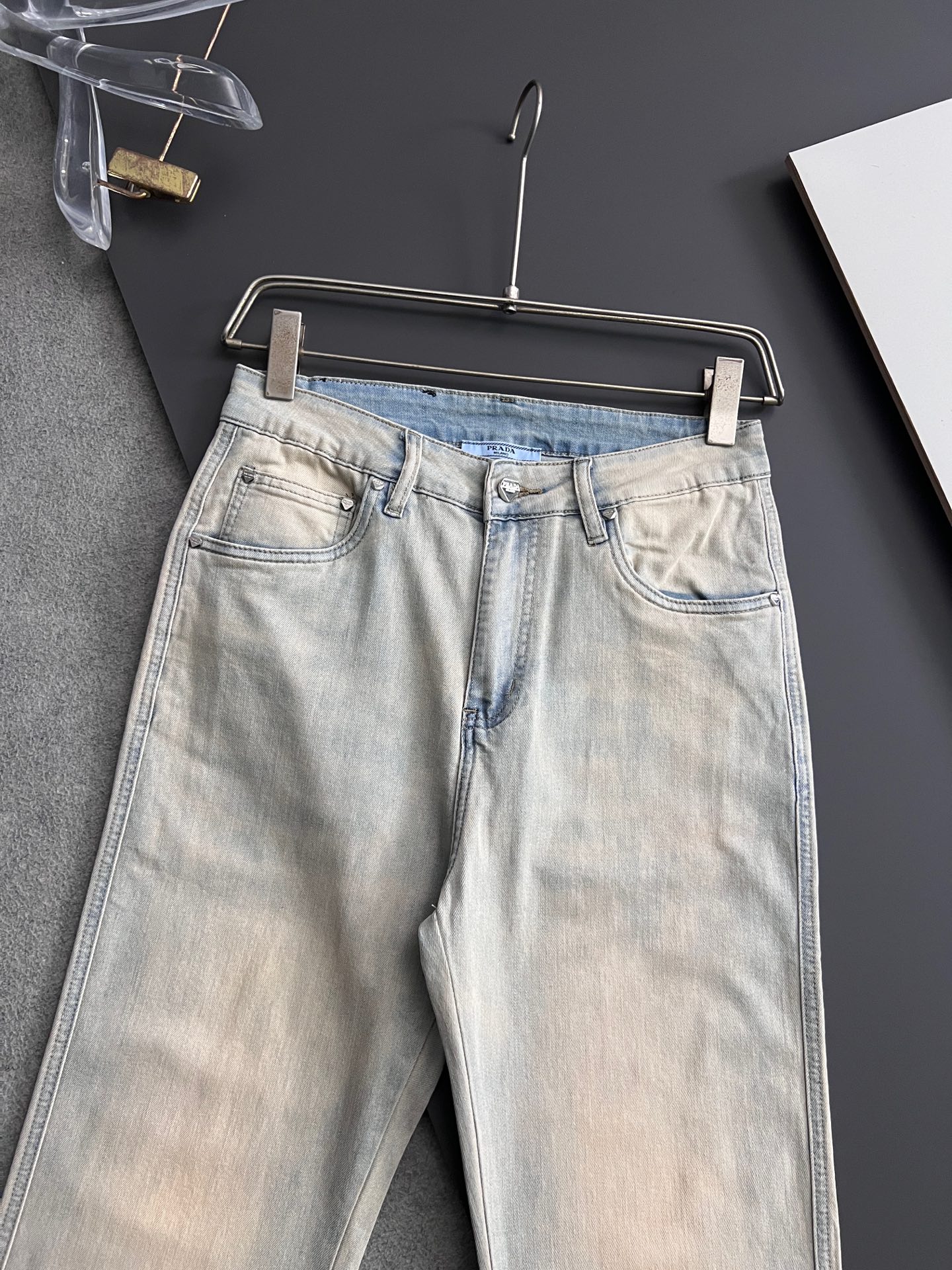 Innovative Regenerative Agriculture Jeans: Quality Cotton, Original Design, Care Instructions, Light Dream Color - 图片 2