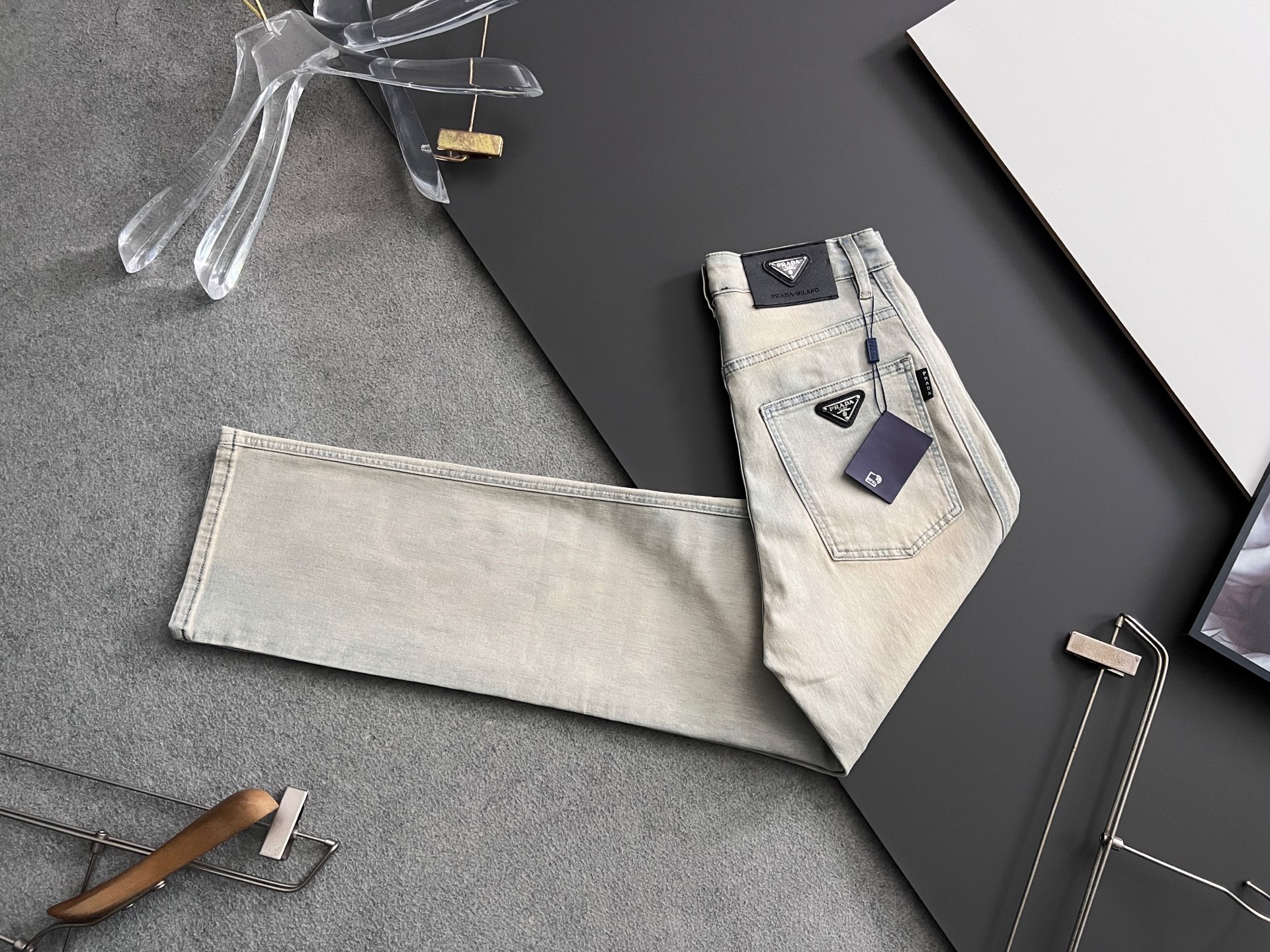 Innovative Regenerative Agriculture Jeans: Quality Cotton, Original Design, Care Instructions, Light Dream Color - 图片 9