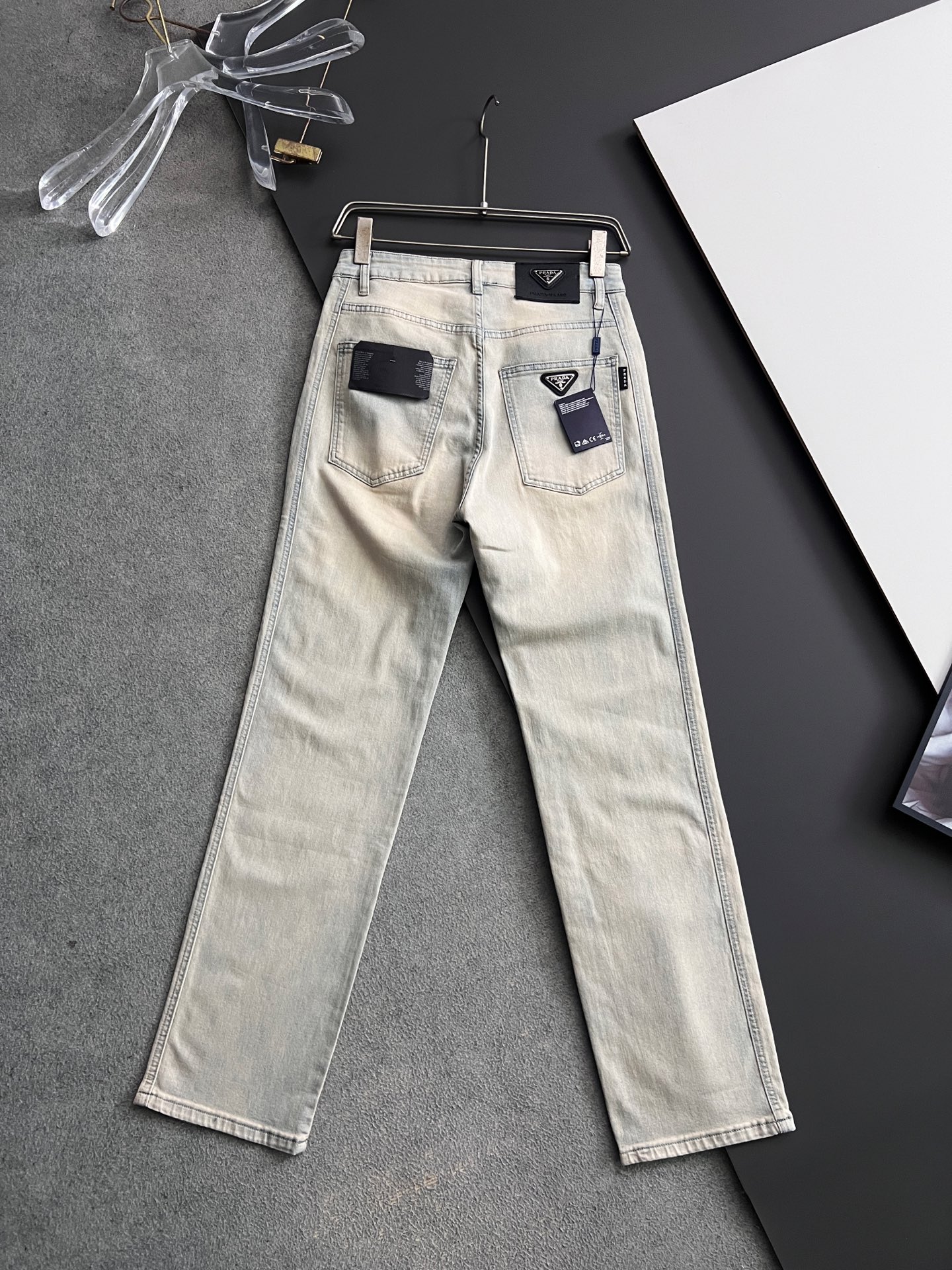 Innovative Regenerative Agriculture Jeans: Quality Cotton, Original Design, Care Instructions, Light Dream Color - 图片 6