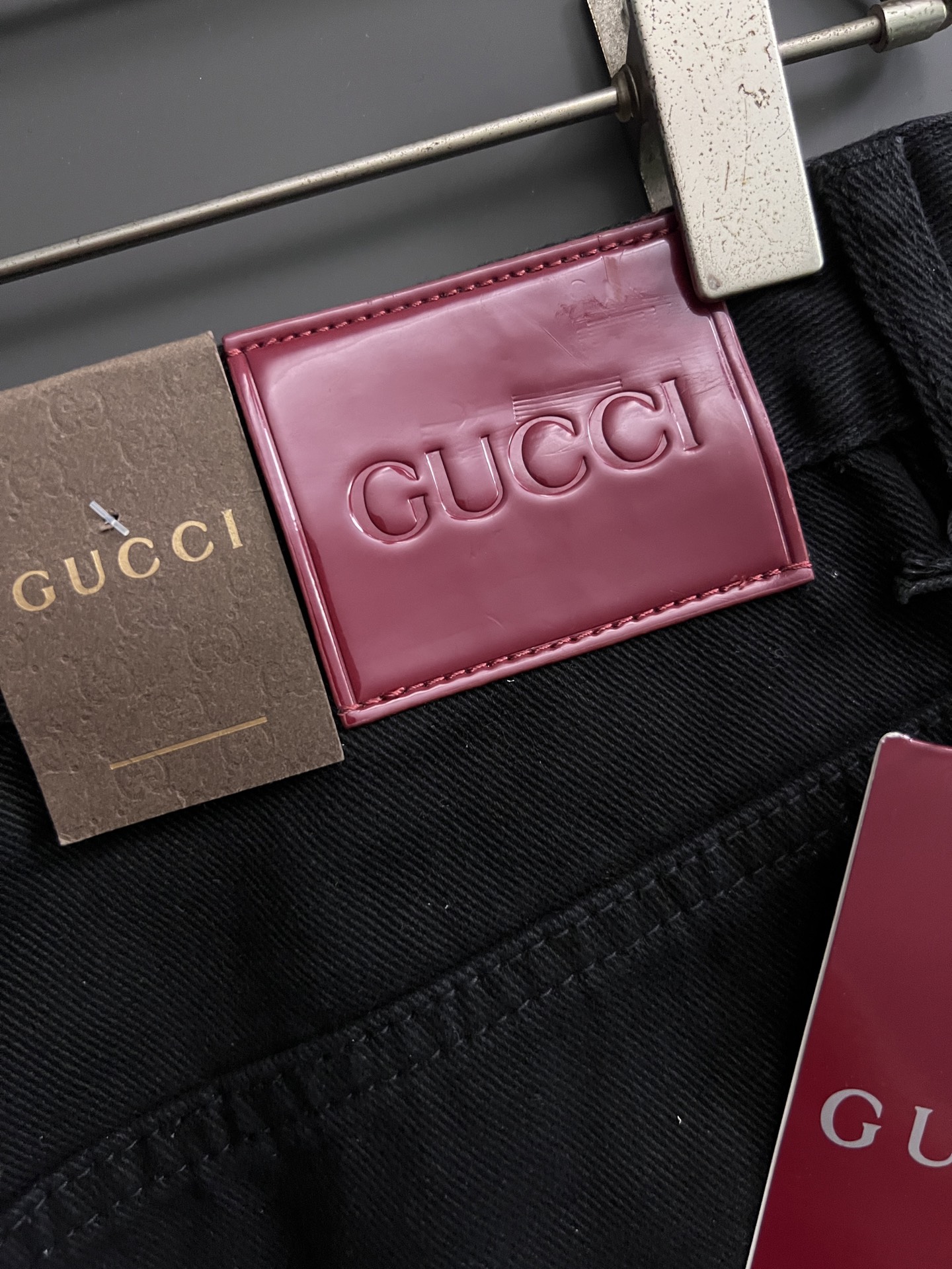 Gucc* 25SS Blue Cotton Jeans: Regenerative Agriculture Philosophy, Care Instructions, Unique Design - 图片 8