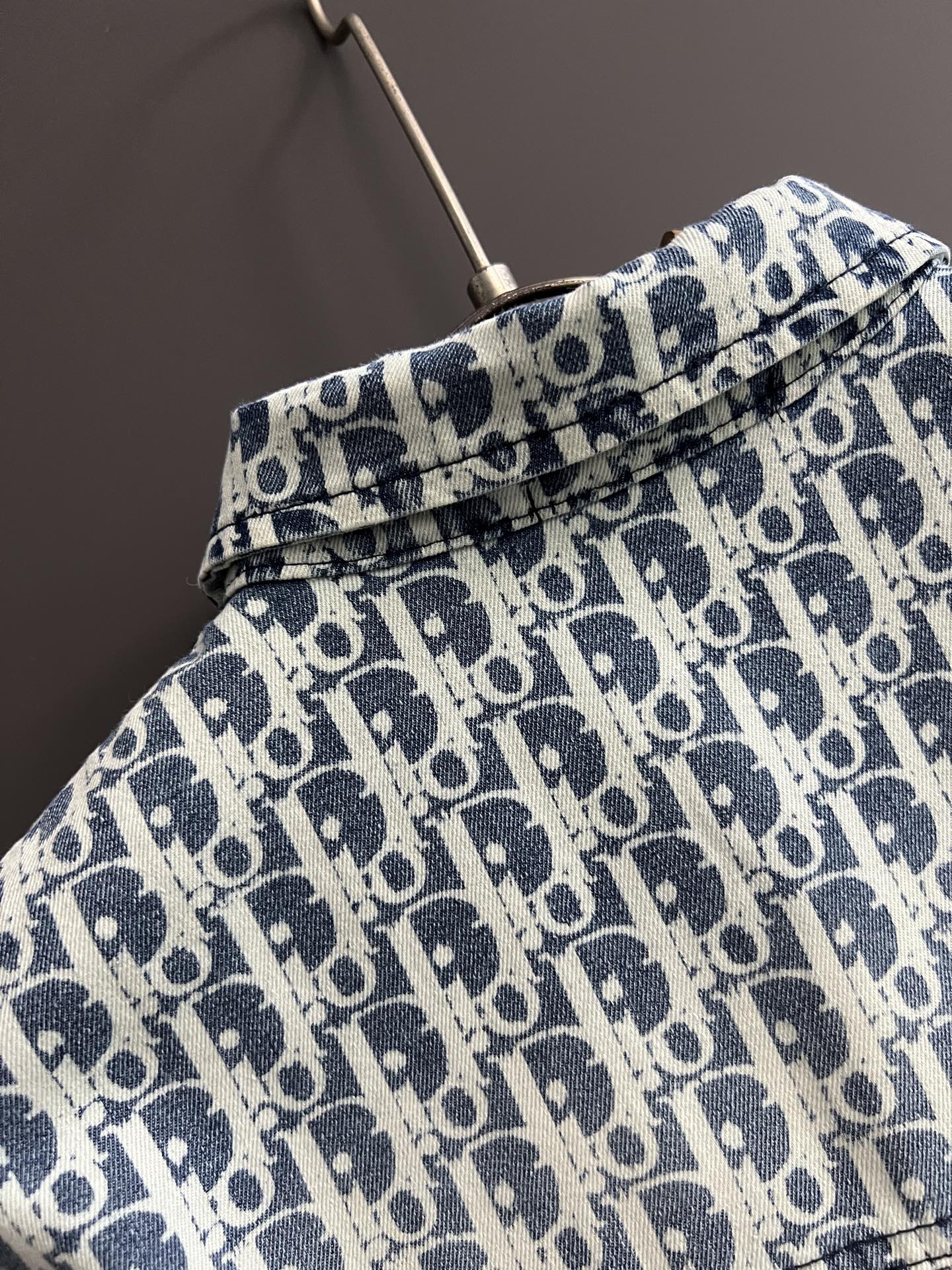 Customized Vintage Cowboy Shirts with Old Letter-Printed CDs Logo for Men and Women - 图片 8