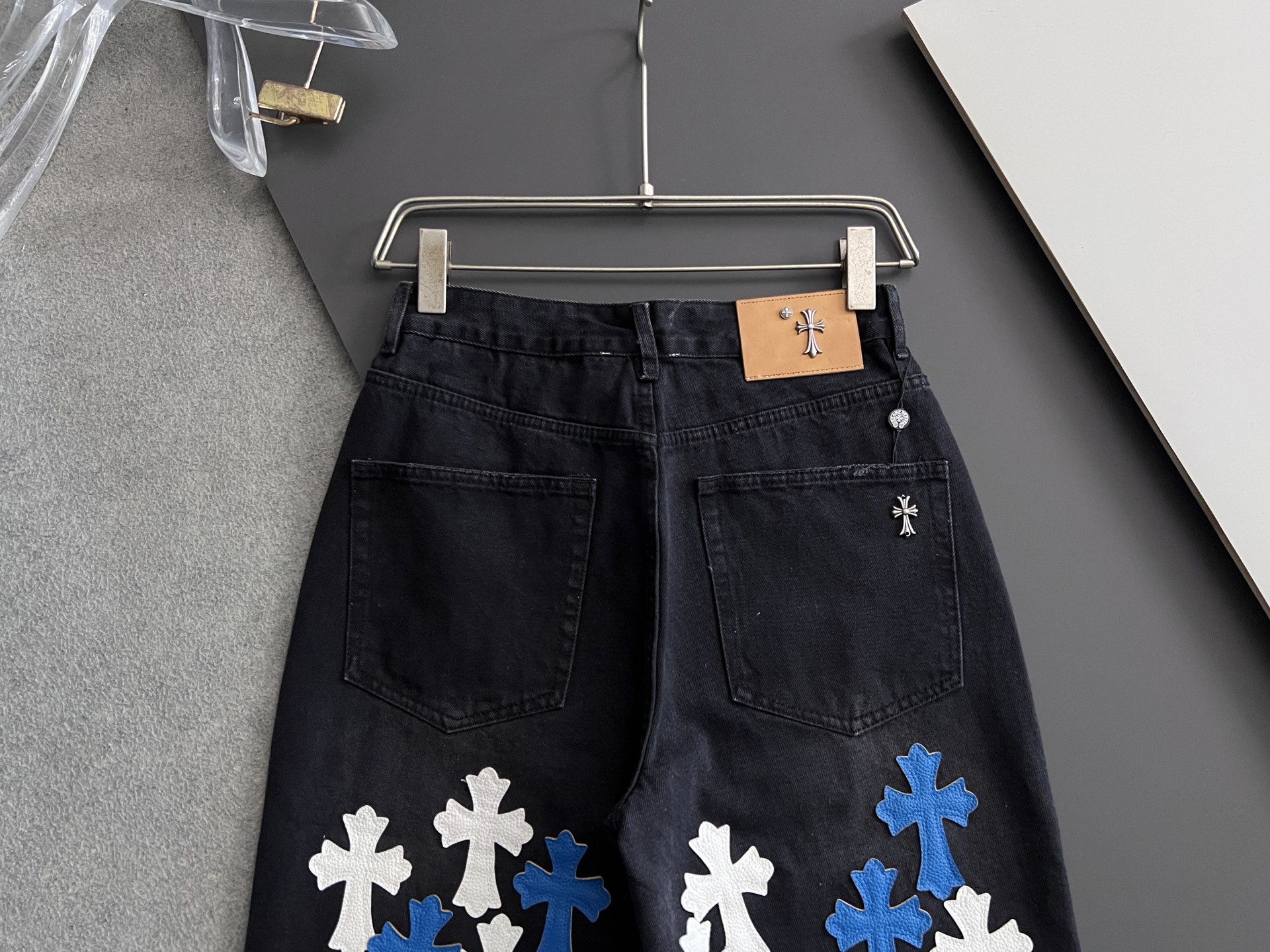 Innovative Regenerative Agriculture Jeans: Quality Dollar CH* 25SS Blue Cotton, Care Instructions. - 图片 7
