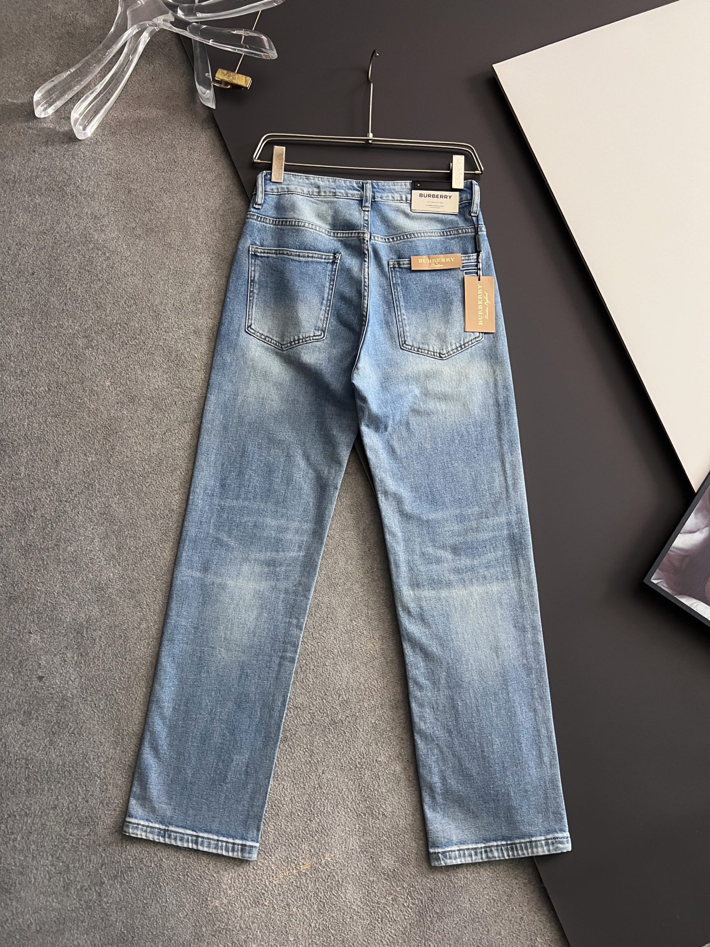 Premium Regenerative Agriculture Cotton Jeans: Quality Dollar Blue Denim, Unique Design, Sustainable Fabric. - 图片 7