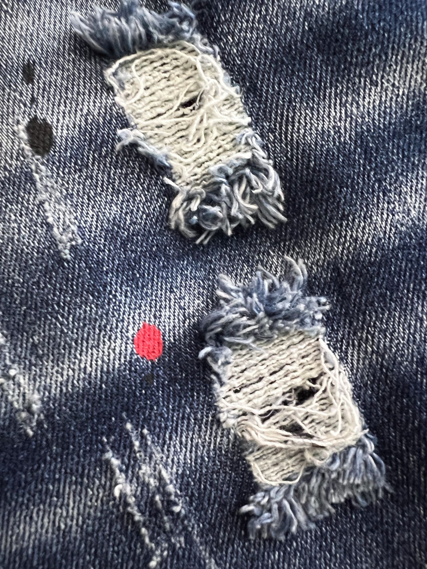 High-Quality Dollar Single Jeans: Original Water Wash Fabrics, Unique Design, Comfort, Style - 图片 4