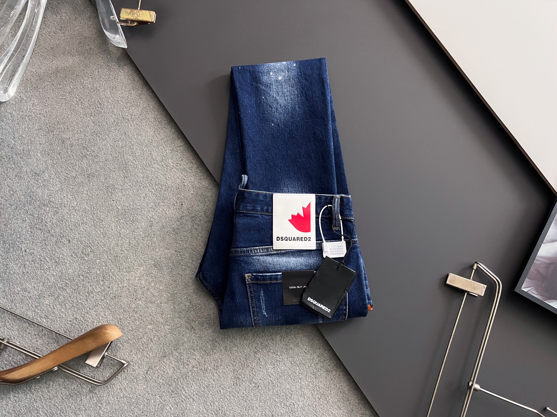 High-Quality Dollar Single Jeans with Unique Design and Comfortable Elasticity - 图片 9