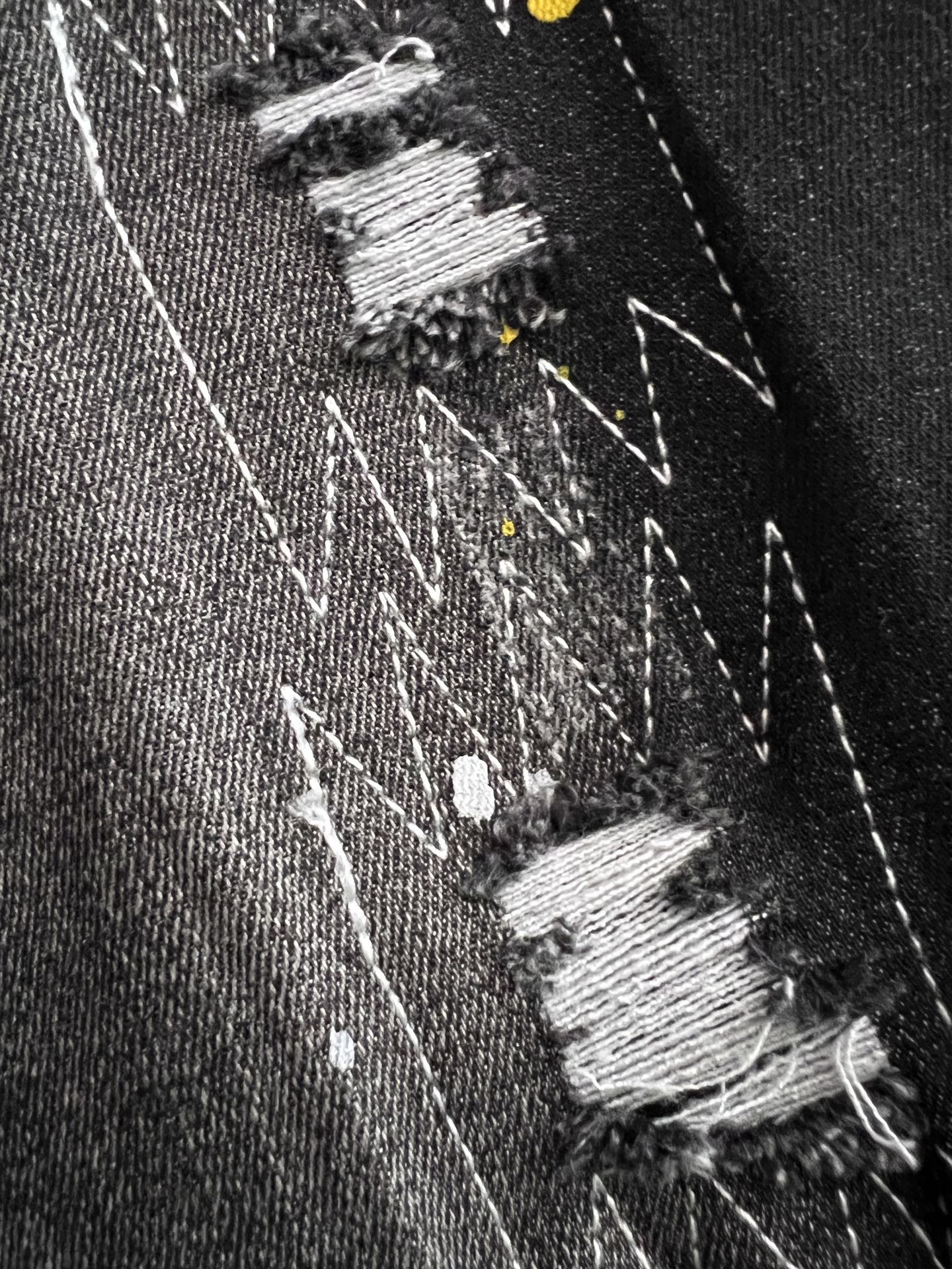 High-Quality Dollar Single D2* Jeans with Original Water Washing Fabrics - 图片 4