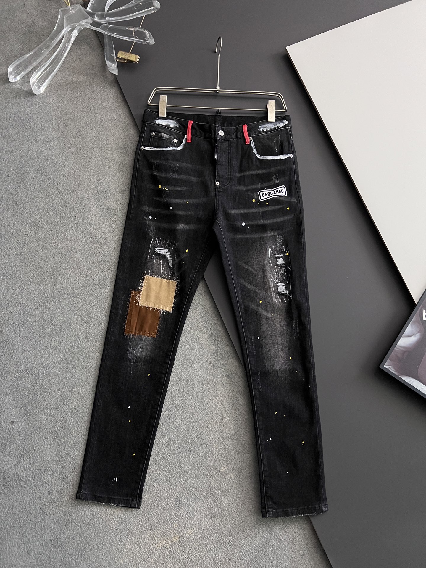 High-Quality Dollar Single D2* Jeans with Original Water Washing Fabrics