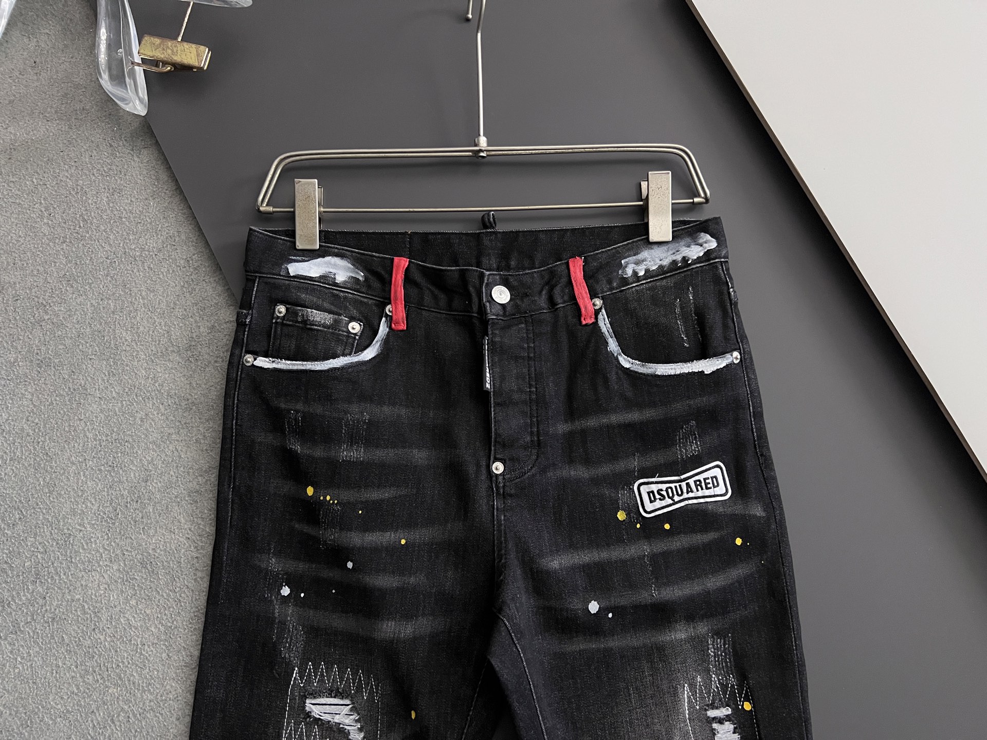 High-Quality Dollar Single D2* Jeans with Original Water Washing Fabrics - 图片 2