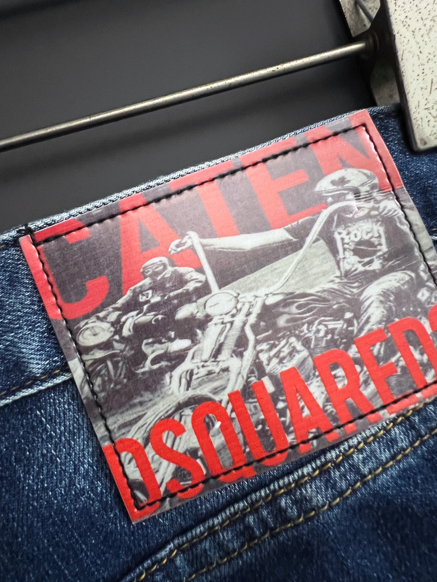 High-Quality Dollar Single D2* Jeans: Original Water Washing Fabrics, Unique Design, Comfort, Stylish, High-Grade - 图片 8