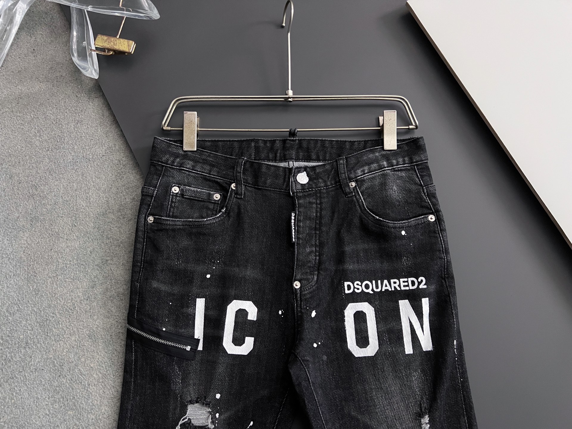 High-Quality Dollar Single D2* Jeans with Unique Design and Comfortable Fit - 图片 2