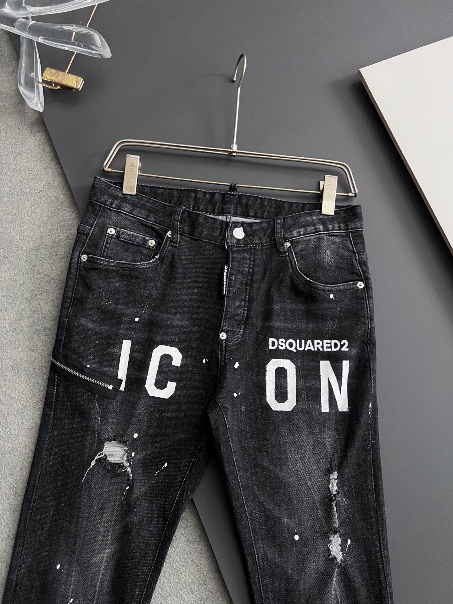 High-Quality Dollar Single D2* Jeans with Unique Design and Comfortable Fit - 图片 3