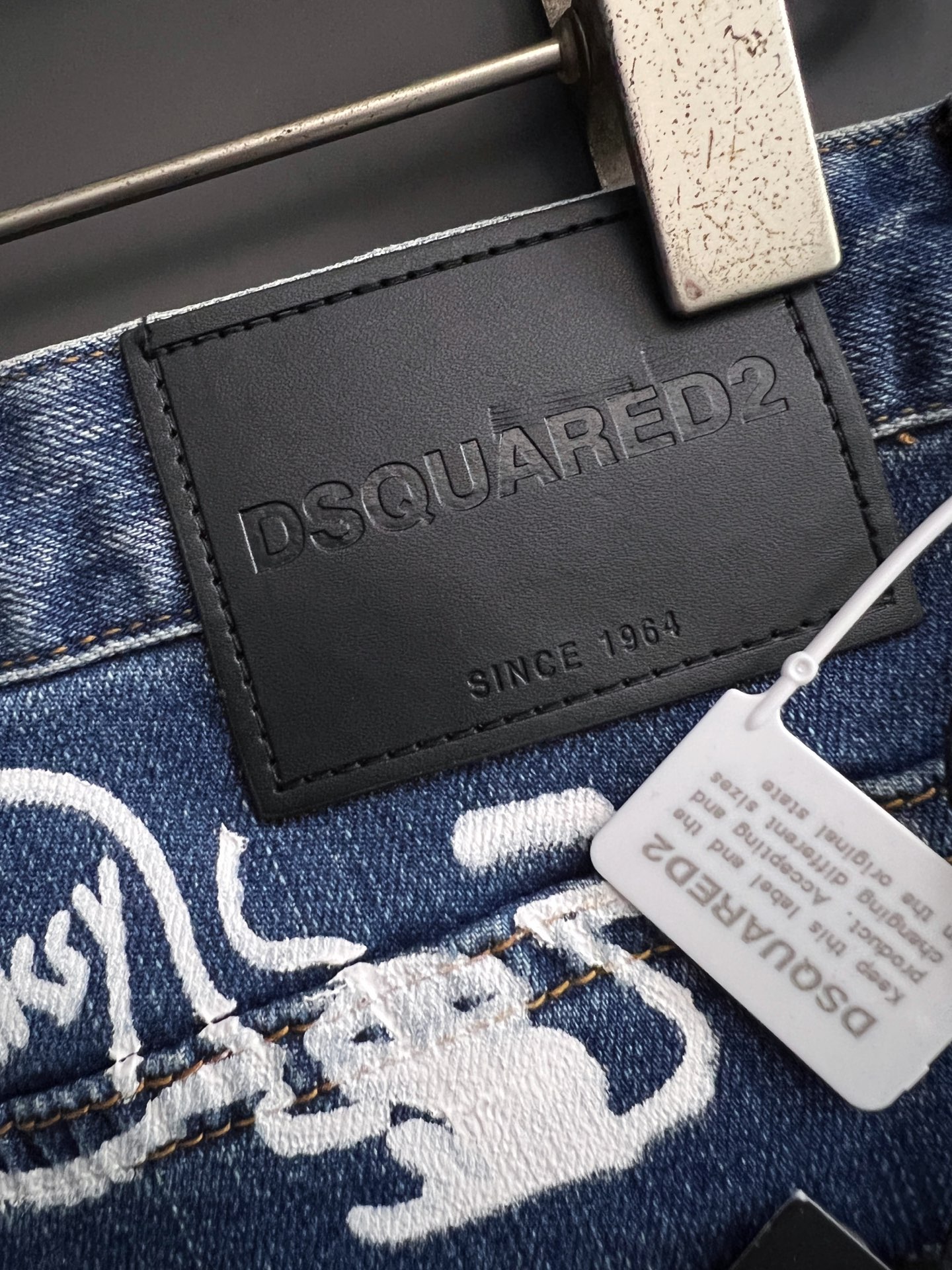 High-Quality Dollar Single D2* Jeans: Original Water Washing, Comfort, Elasticity, Unique Design - 图片 8