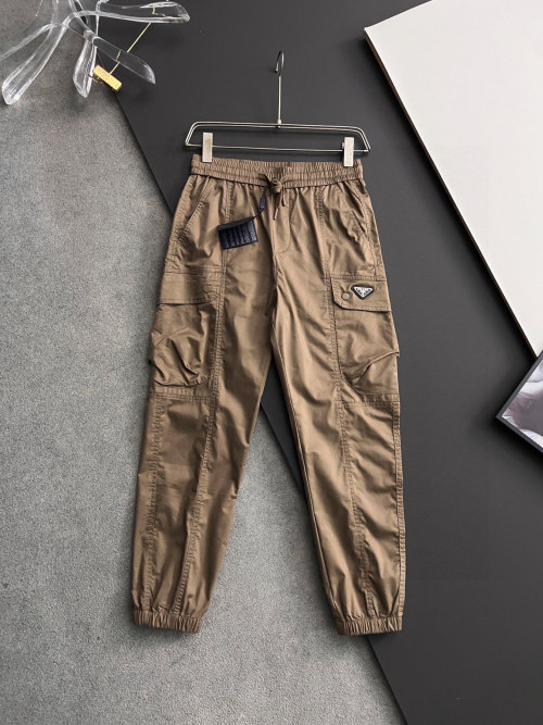 Prada 25SS Casual Cargo Pants - Comfortable, Stylish & Versatile Trousers 1 Prada 25SS Casual Cargo Pants - Comfortable, Stylish & Versatile Trousers