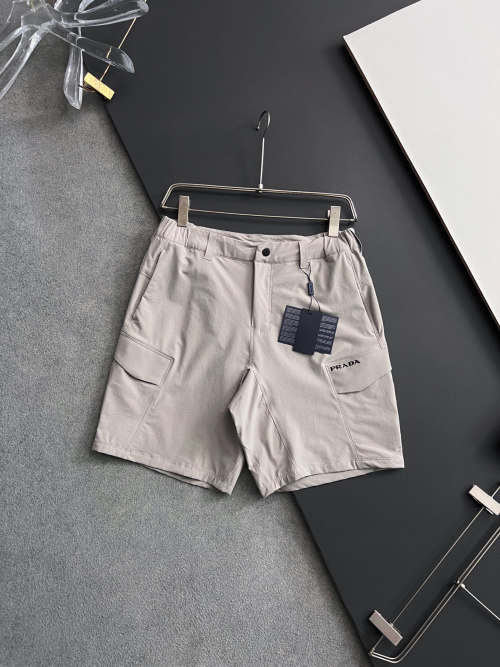 Prada 2025SS Luxury Casual Shorts, Designer Brand Logo, Comfortable Fit 1 Prada 2025SS Luxury Casual Shorts, Designer Brand Logo, Comfortable Fit