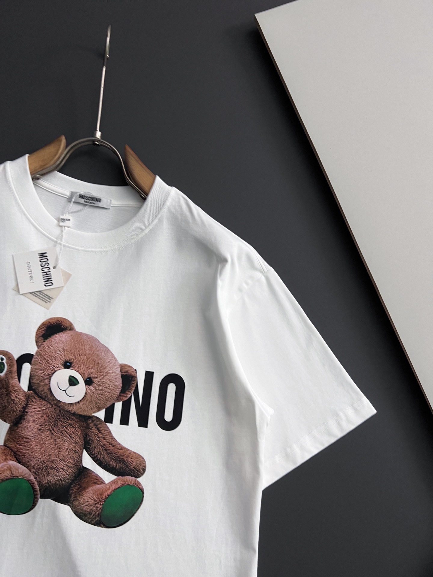 “Simple Basic Cotton Short-Sleeve Series: Quality Line, White & Black, Loose Fit (M-3XL)” - 图片 3