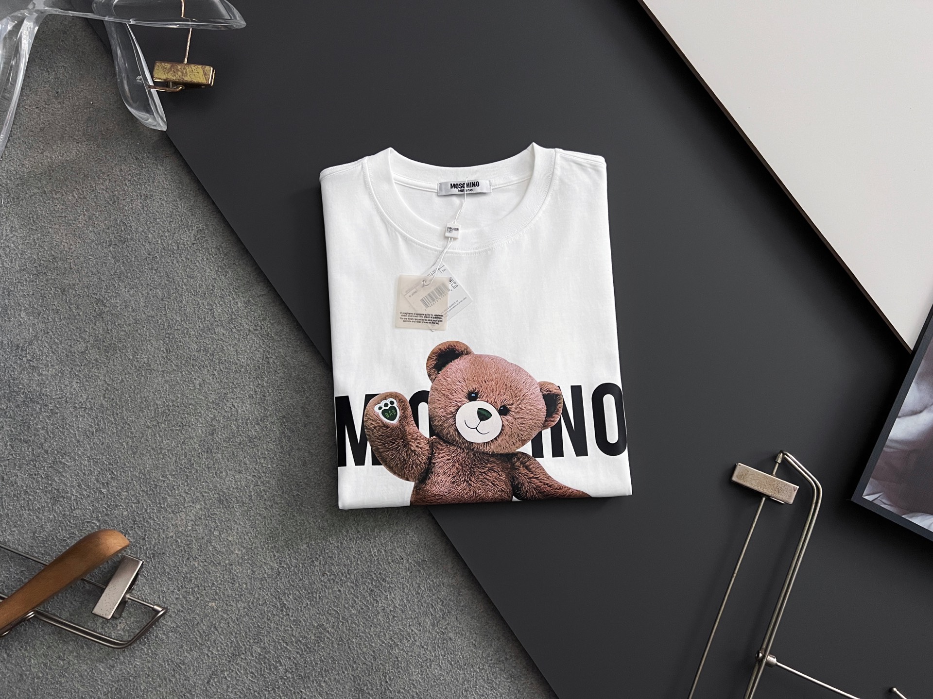 “Simple Basic Cotton Short-Sleeve Series: Quality Line, White & Black, Loose Fit (M-3XL)” - 图片 8