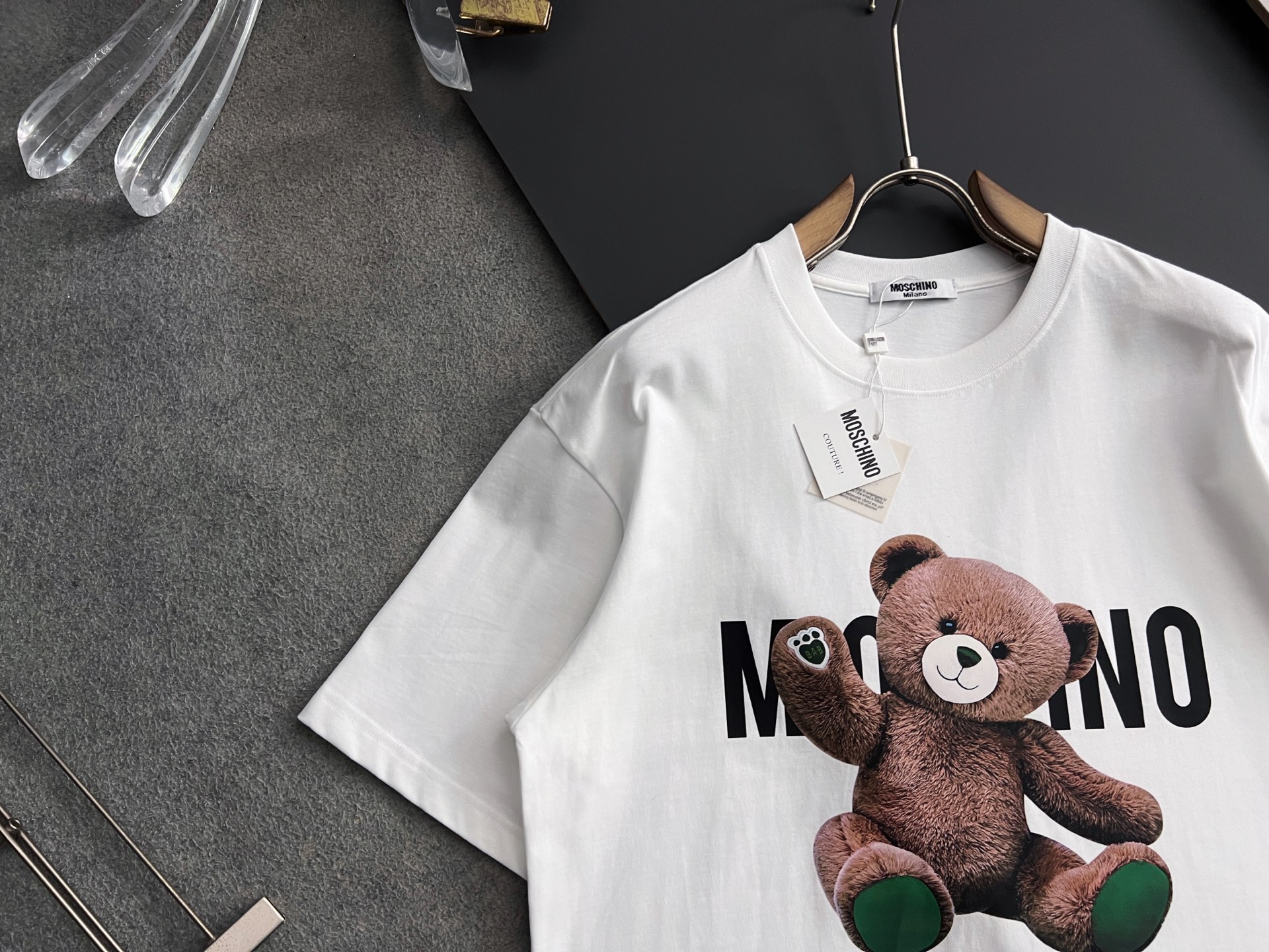 “Simple Basic Cotton Short-Sleeve Series: Quality Line, White & Black, Loose Fit (M-3XL)” - 图片 2